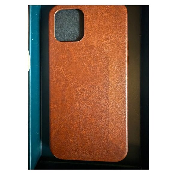 General Supply Goods + Co Other - General Supply Vegan Leather Phone Case iPhone 12 12 Pro Brown Protective